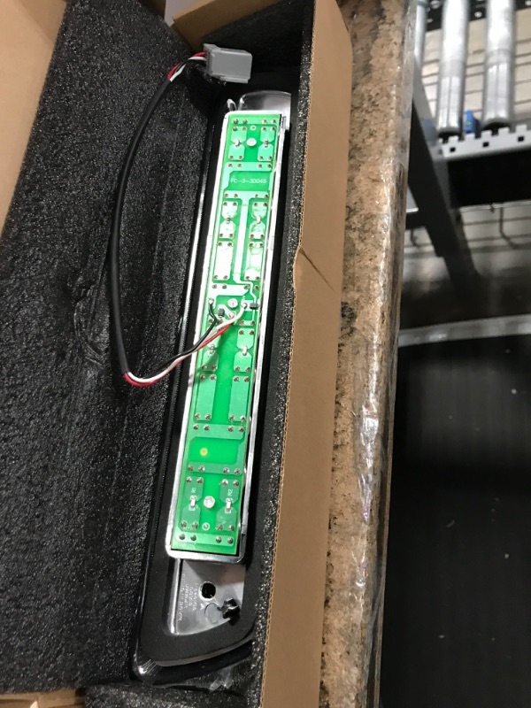 Photo 1 of Cxdar Third 3rd Brake Light, LED High Mount Stop Light for 2009-2014 Ford F150, 10-14 Lincoln Mark LT, Rear Center Cab Roof Tail Cargo Lamp, DOES NOT FIT SVT Raptor & Models with Hill Descent Control 09-14 F150 Smoke Lens