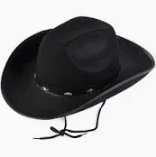 Photo 1 of Funny Party Hats Cowboy Hat - Studded Cowboy Hat - Cowboy Costume Accessories - Western Cowboy Hat