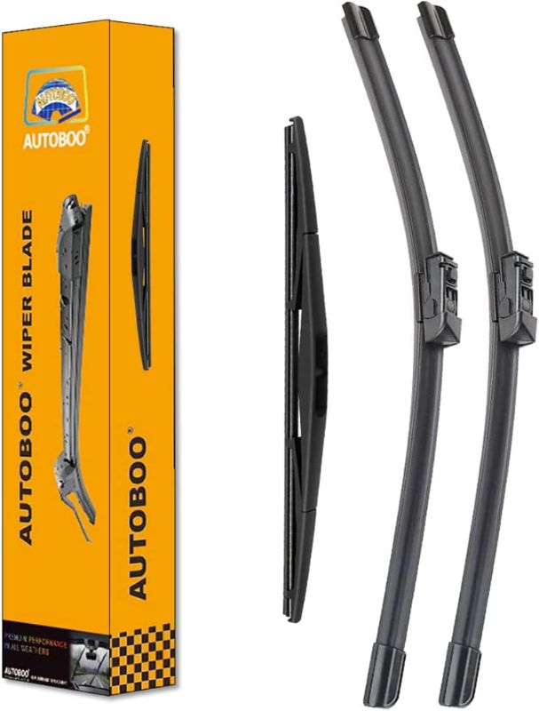 Photo 1 of AUTOBOO 26"+16" Windshield Wipers with 12" Rear Wiper Blade Sets Replacement for Subaru Crosstrek Impreza 2018 2019 2020 2021-Original Factory Quality (Pack of 3)
