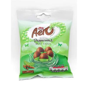 Photo 1 of *9/2024* 12 PACK Nestle Aero Peppermint Milk Chocolate Mini Eggs Share Bag 70g 12417484
