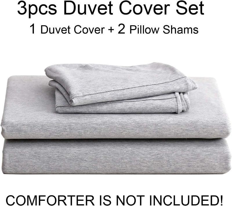 Photo 1 of 2 pcs pillow sheets and cover Set Grey