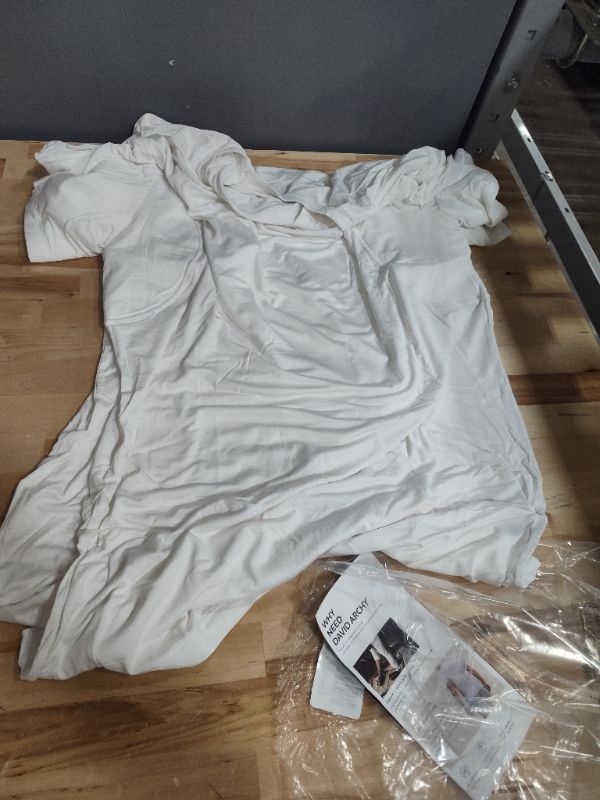 Photo 1 of 2 PACK WHITE TSHIRT L