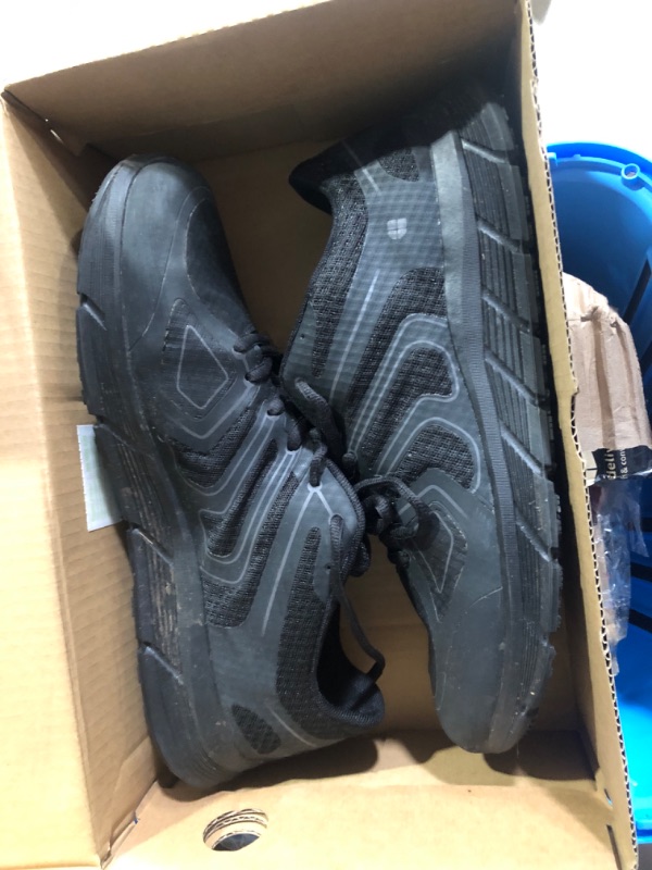 Photo 2 of ***USED - DIRTY - SEE PICTURES***
Shoes for Crews Stride, Men’s Non Slip Athletic Work Shoes 12 Black