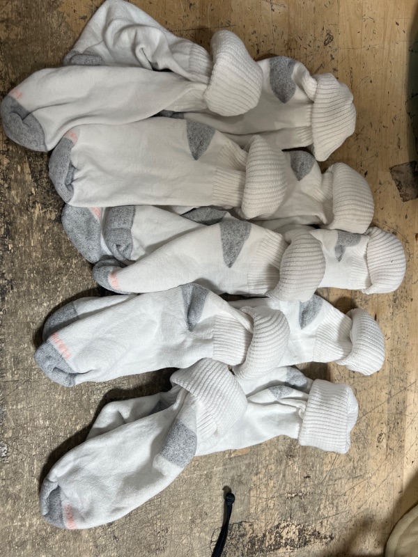 Photo 1 of 10 pair long white socks