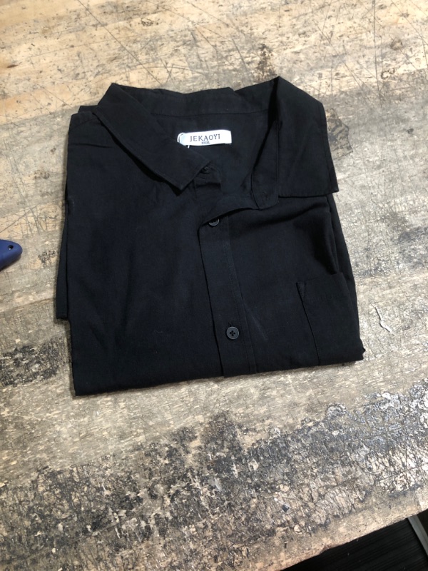 Photo 1 of 3xl button up shirt black 