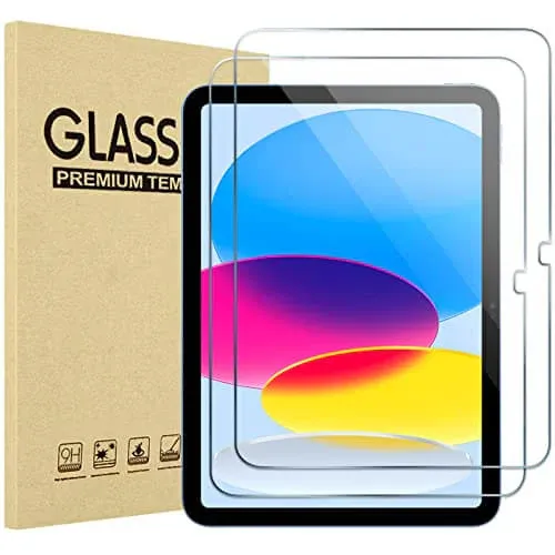 Photo 1 of iPad 10th Gen 10.9" 2022 Tempered Glass Screen Protector