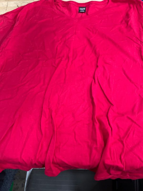 Photo 1 of 3XL women’s top red 