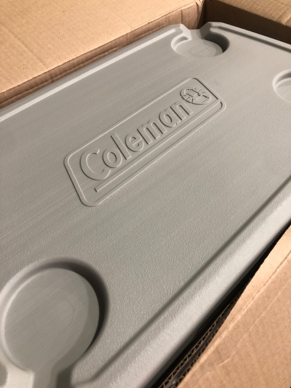 Photo 4 of (see all images) Coleman Ice Chest Coleman 316 Series Hard Coolers Rock Grey 52qt