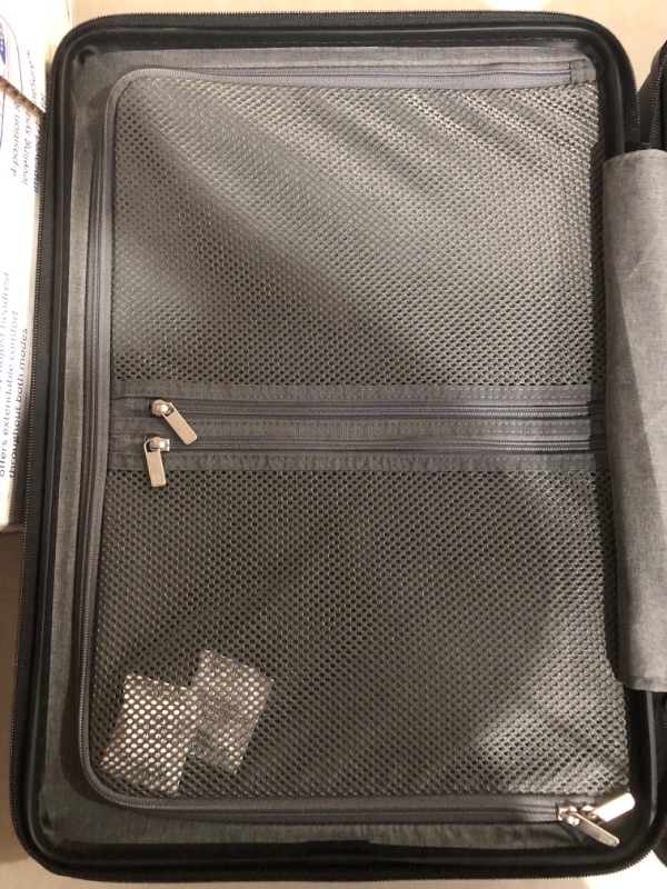 Photo 6 of ***USED***
LEVEL8 Carry on Luggage Airline Approved, Carry on Suitcases with Wheels, Lightweight PC Hardside Luminous Textured Luggage, TSA Approved, 20-Inch Carry-On,Navy Navy Carry-On 20 Inch