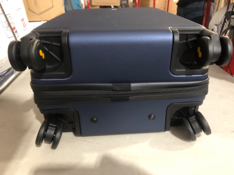 Photo 11 of ***USED***
LEVEL8 Carry on Luggage Airline Approved, Carry on Suitcases with Wheels, Lightweight PC Hardside Luminous Textured Luggage, TSA Approved, 20-Inch Carry-On,Navy Navy Carry-On 20 Inch