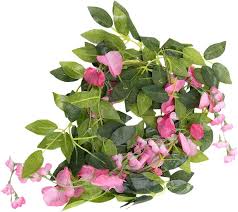 Photo 1 of 2 pcs pink flowers vine s