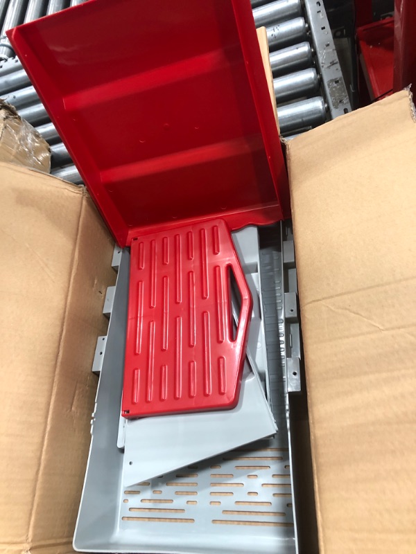 Photo 1 of RentACoop Mobile Hen Den Roll-Out 1-Hole Chicken Nesting Box with Legs for Chicken Coop