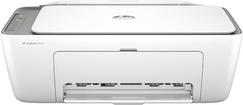 Photo 1 of HP DeskJet 2855e Wireless All-in-One Color Inkjet Printer, Scanner, Copier, Best-for-home, 3 months of ink included (588S5A)
