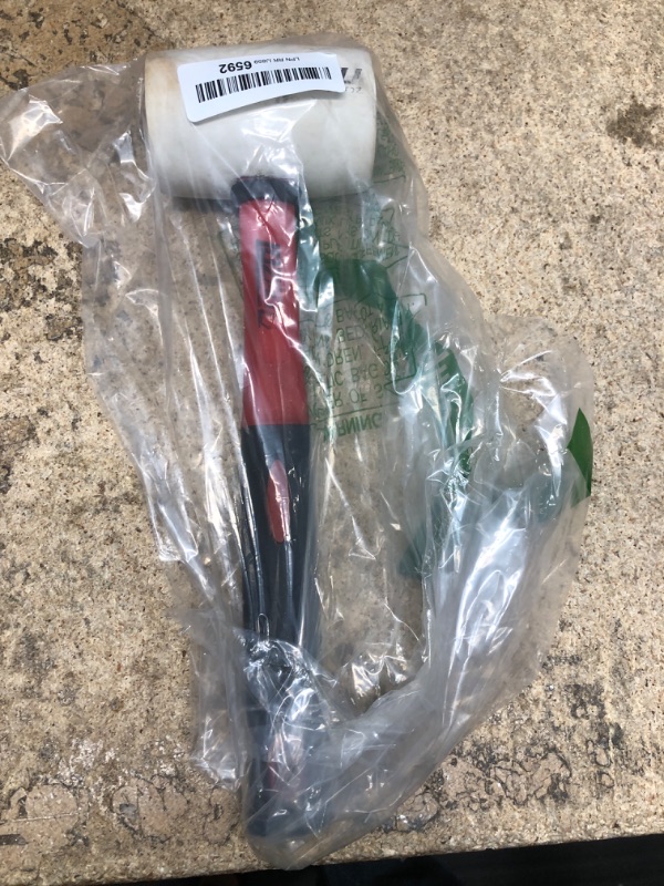 Photo 1 of 16oz Rubber Mallet Hammer, Fiberglass Handle, Rubber Mallet for Flooring, Tent Stakes, Woodworking, Camping, Soft Blow Tasks without Damage