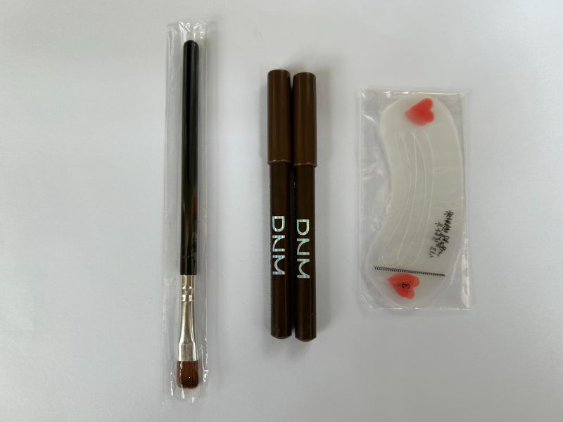 Photo 1 of 2 PACK BLACK EYEBROW PENCIL MAKE UP,1 PACK EYEBROW BRUSH,1 PACK EYEBROW TOOL,#PENCIL001
