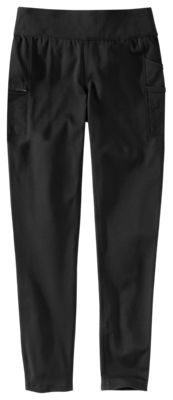 Photo 1 of Carhartt Women's Non-Denim Force Lightweight Utility Leggings Black, X-Small - Women's Fishing Bottoms at Academy Sports
