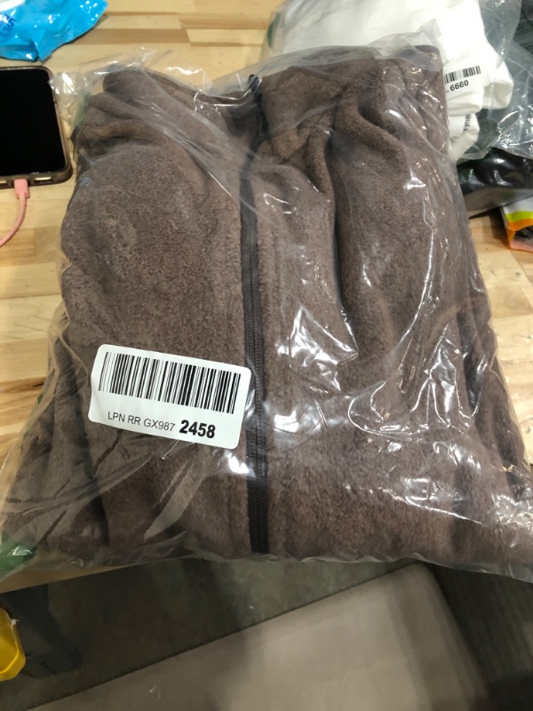 Photo 1 of brown fleece sweater medium