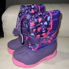 Photo 1 of Winter Snow Boots for Boy and Girl Outdoor Waterproof with Fur Lined(Toddler/Little Kids) 33