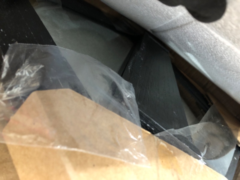 Photo 1 of 16"×20" Wall Mirror with Shelf Farmhouse Decor Rectangular Mirror Hanging for Bathroom, Vanity, Bedroom, Entryway, Living Room,Black