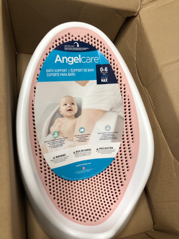 Photo 1 of Angelcare Baby Bath Support (Pink) | Ideal for Babies Less than 6 Months Old