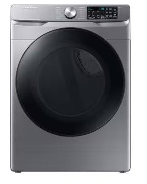 Photo 1 of (Parts only) Samsung 7.5-cu ft Stackable Steam Cycle Smart Electric Dryer (Platinum)
