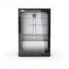 Photo 1 of 24 in. W 4.6 cu. ft. Commercial Glass Door Counter Height Back Bar Cooler Refrigerator with LED Lighting in Black
