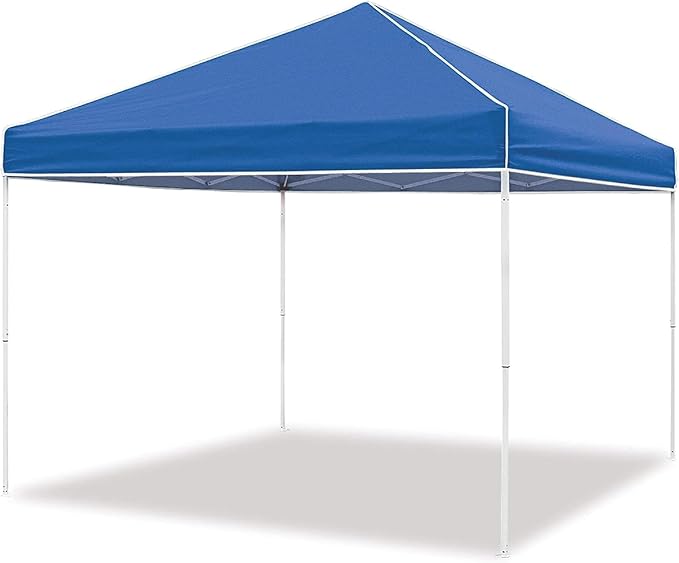 Photo 1 of ***SEE NOTES*** 
Z-Shade Everest 10-by-10-Foot Instant Outdoor Steel-Frame Canopy Pop-Up Tent with Stakes and Roller Bag, Blue
