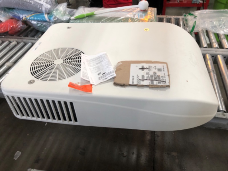 Photo 1 of Coleman-Mach 47204-076 Signature Series MACH 8 Plus Air Conditioner - Wood Skid, 15,000 BTU, Arctic White