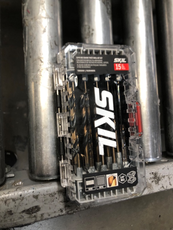 Photo 2 of SKIL 15pc Hex Shank Twist Drill Bit Set