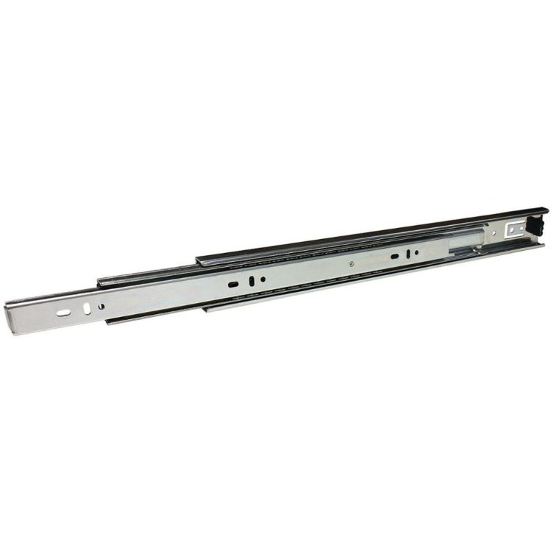 Photo 1 of 12pk, Richelieu 14-in Side Mount 100-lb Load Capacity Silver Drawer Slide (2-Pieces)
