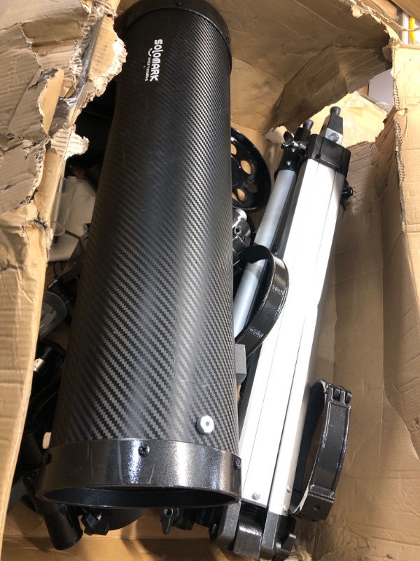 Photo 2 of **NONREFUNDABLE**FOR PARTS OR REPAIR**SEE NOTES**
SOLOMARK Telescope 130650EQ, Telescopes for Adults