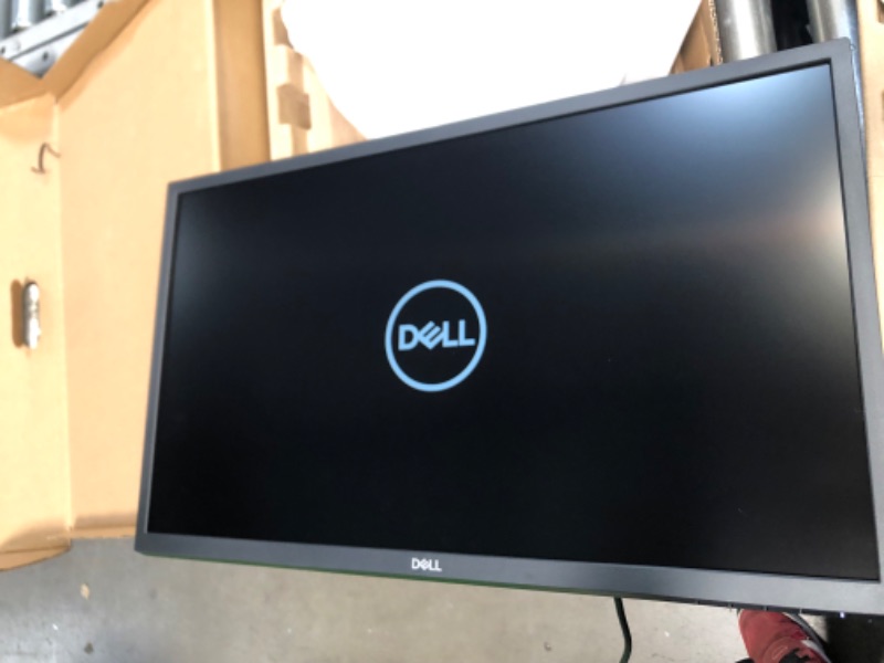 Photo 1 of Dell 24 inch Monitor FHD (1920 x 1080) 16:9 Ratio with Comfortview (TUV-Certified), 75Hz Refresh Rate, 16.7 Million Colors, Anti-Glare Screen with 3H Hardness, Black - SE2422HX 24 Inches SE2422HX