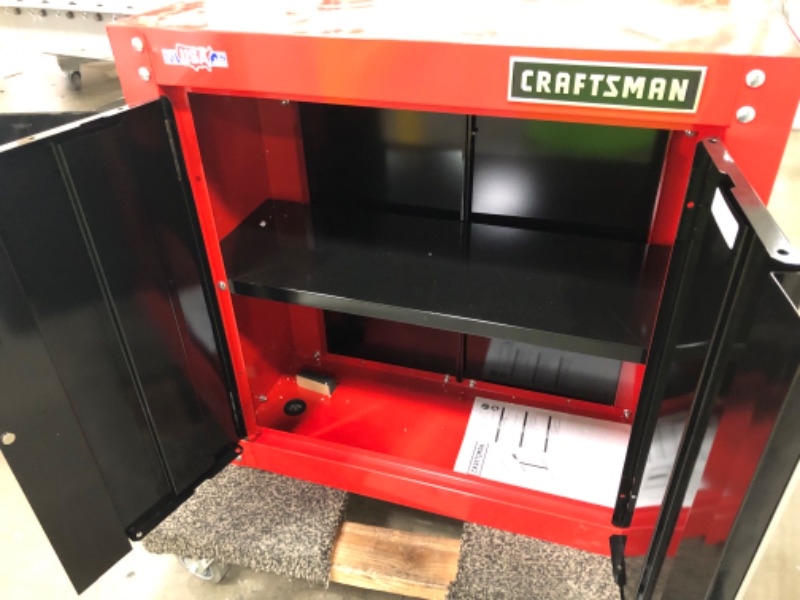 Photo 7 of **SEE NOTES**CRAFTSMAN Garage Storage, 28-Inch Wide Wall Cabinet (CMST22800RB)