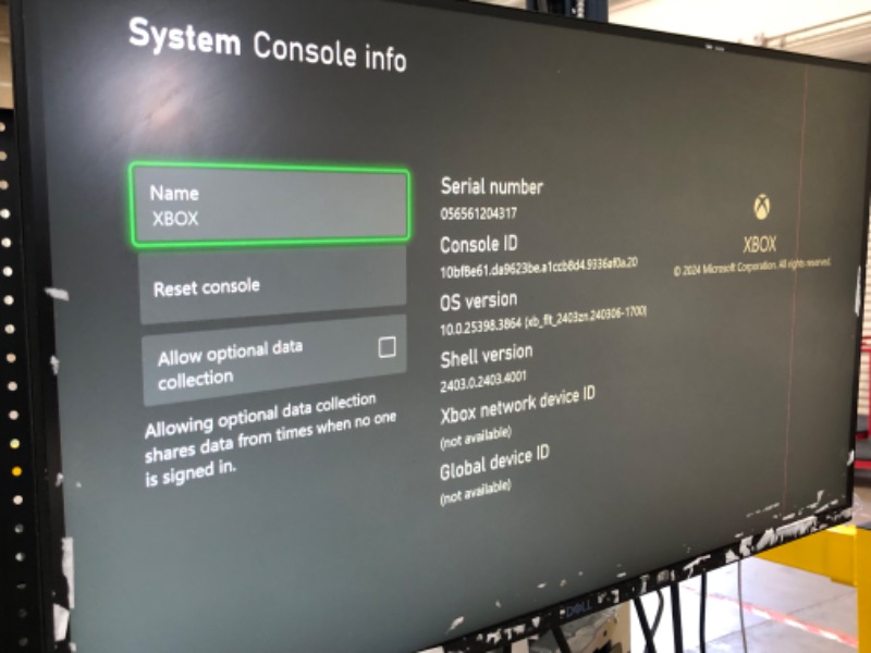 Photo 3 of **NON-REFUNDABLE, PARTS ONLY** Xbox Series X 1TB SSD Console - Includes Wireless Controller - Up to 120 frames per second - 16GB RAM 1TB SSD - Experience True 4K Gaming Velocity