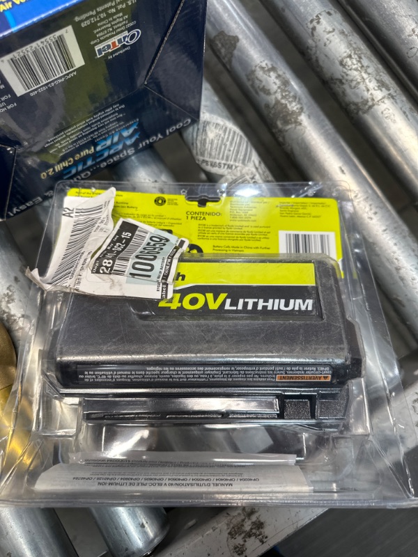 Photo 2 of Ryobi 40-Volt Lithium-Ion 6.0 Ah High Capacity Battery