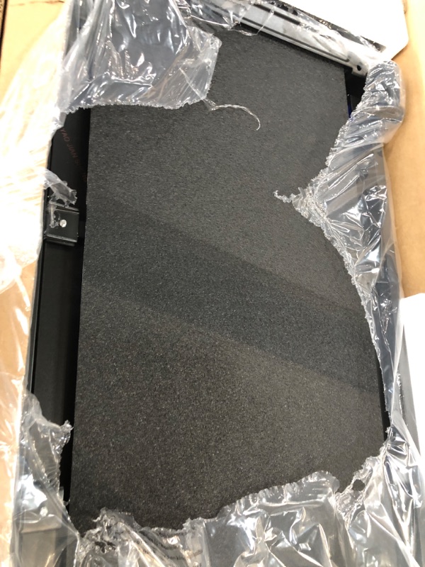 Photo 1 of HomeTro 2.5HP Walking Pad with Incline, Compact Treadmill for Home/Office, Portable Under Desk Treadmills 300lbs for Jogging/Running, with LED Display/APP&Remote Control/Handy Lube Hole, Assembly Free Black and Orange