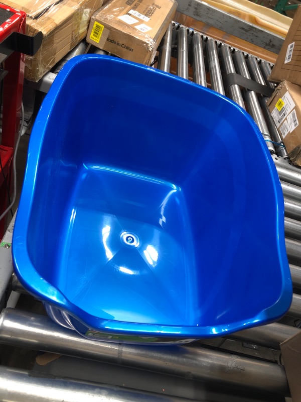 Photo 1 of Van Ness Large High Sides Cat Litter Pan, , 17.5" X 15" X 8.5" blue