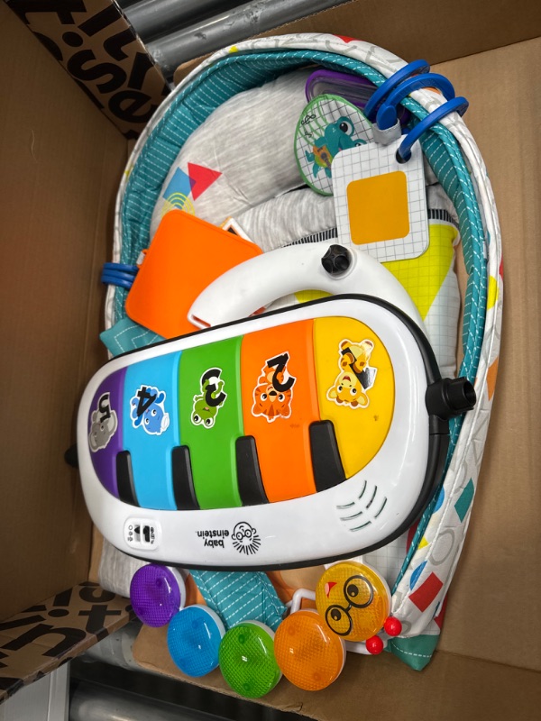 Photo 2 of Baby Einstein 4-in-1 Kickin' Tunes Music and Language Play Gym and Piano Tummy Time Activity Mat