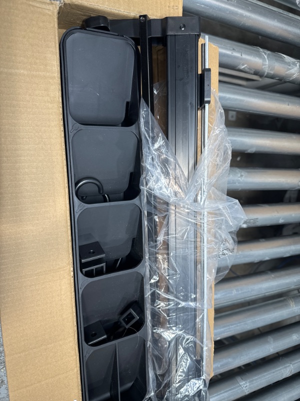 Photo 1 of SOYO 22" Adjustable Pot Racks, Pull Out Pot and Pan Organizer with 7 Hooks, Expandable Utility Kitchen Cabinet for Hanging, Sliding Under Cabinet Organization with Storage Box