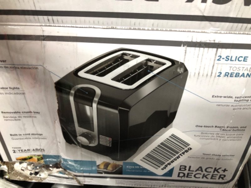 Photo 1 of black decker toaster 