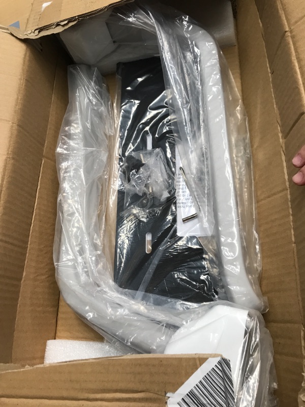 Photo 1 of WICHEMI Toilet Safety Rails, Toilet Safety Frame with Arms Foldable Toilet Handrails Aluminum Alloy Armrest Hand Rail Heavy Duty 480LBS Toilet Rails for Elderly Senior, Handicap, Pregnant