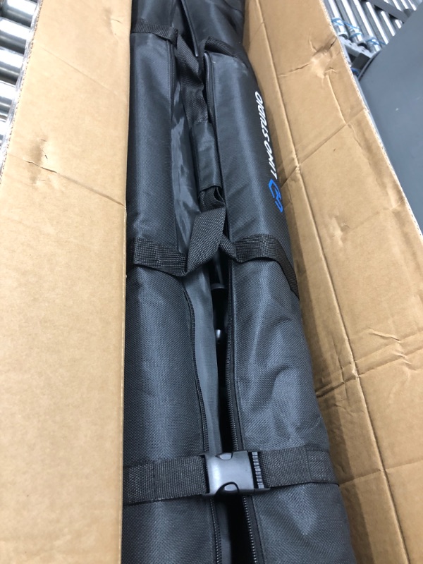 Photo 1 of LimoStudio (Heavy Duty) 20 ft. Wide x 10.3 ft. Tall Backdrop Stands, High Stability with 1.45" Thick Pole, Adjustable Width & Length, Background Support System Kit with Super Spring Clamps, AGG2280 20 ft. Backdrop Stand