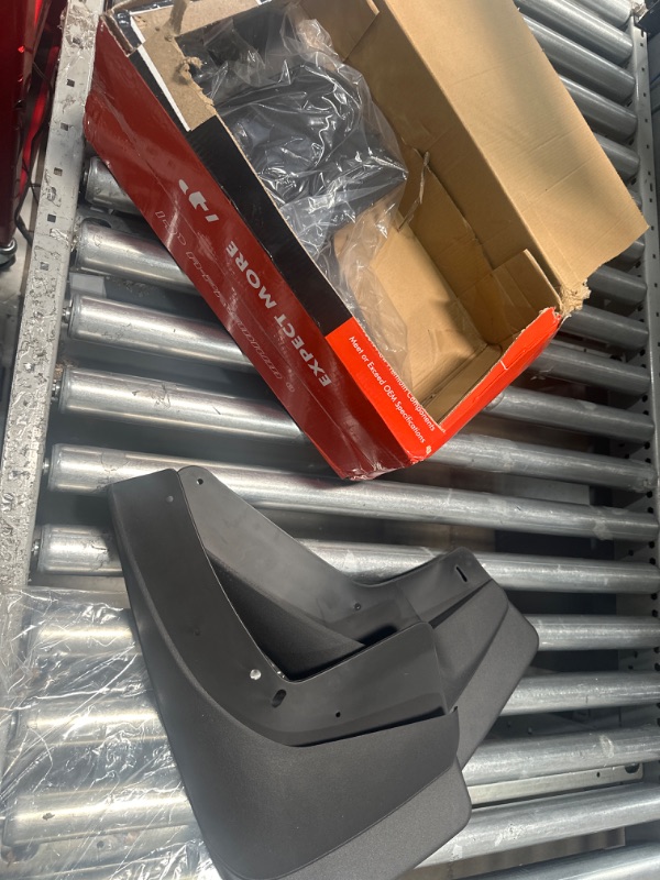 Photo 1 of A-Premium Set of 4PCS Mud Flaps Splash Guards Mudguards Mudflaps Compatible with Chevrolet Avalanche, Silverado, Suburban, Tahoe 01-06 & GMC Sierra, Yukon 00-06, fits for Fender Flares, Front & Rear For Silverado/Sierra 1500 1999-2007 (With Fender Flares)