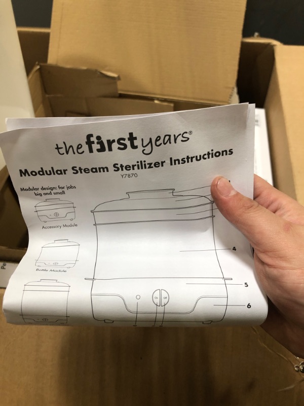 Photo 4 of *** PARTS ONLY , dirty ****The First Years Modular Steam Sterilizer