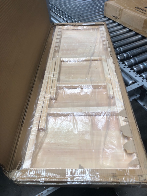 Photo 1 of Nidouillet Dog Ramp for Bed, 39" Long Wooden Foldable Dog Ramp, 5 Adjustable Heights from 14.4" to 22.2" with Anti-Slip Traction Mat, Portable Pet Ramp for Bed, Couch, Max 200lbs - 39inch+