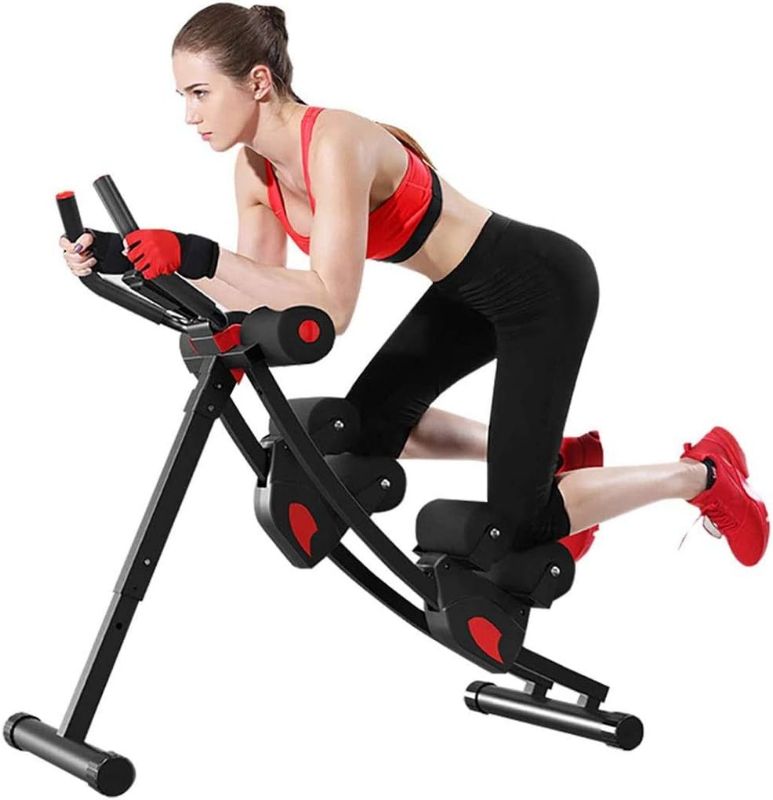 Photo 1 of ab Machine, ab Workout Equipment for Home Gym, Height Adjustable ab Trainer, Foldable Fitness Equipment.

