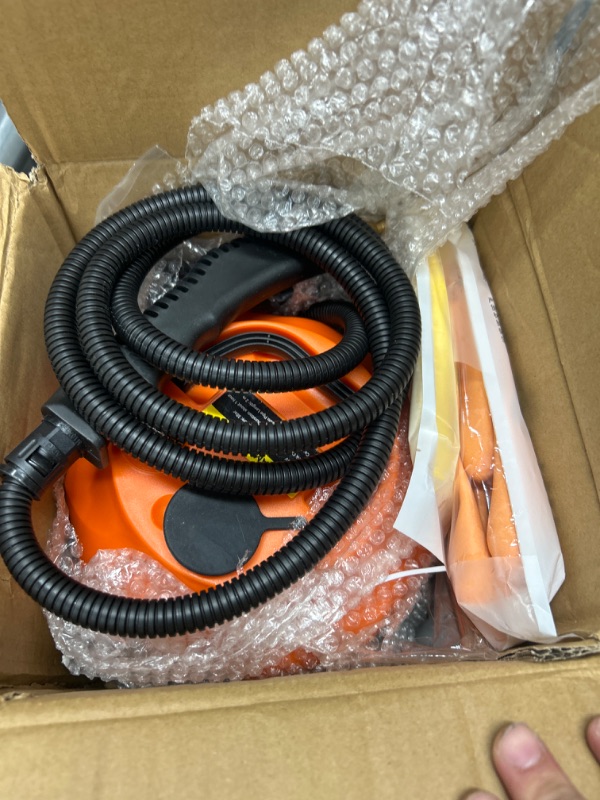 Photo 2 of 2500W Steam Cleaner, High Pressure Steamer for Cleaning, Handheld Portable Steam Cleaner for Home, Steam Cleaner for Furniture,carpet,Car, Upholstery, Kitchen, Bathroom, Grout and Tile Orange