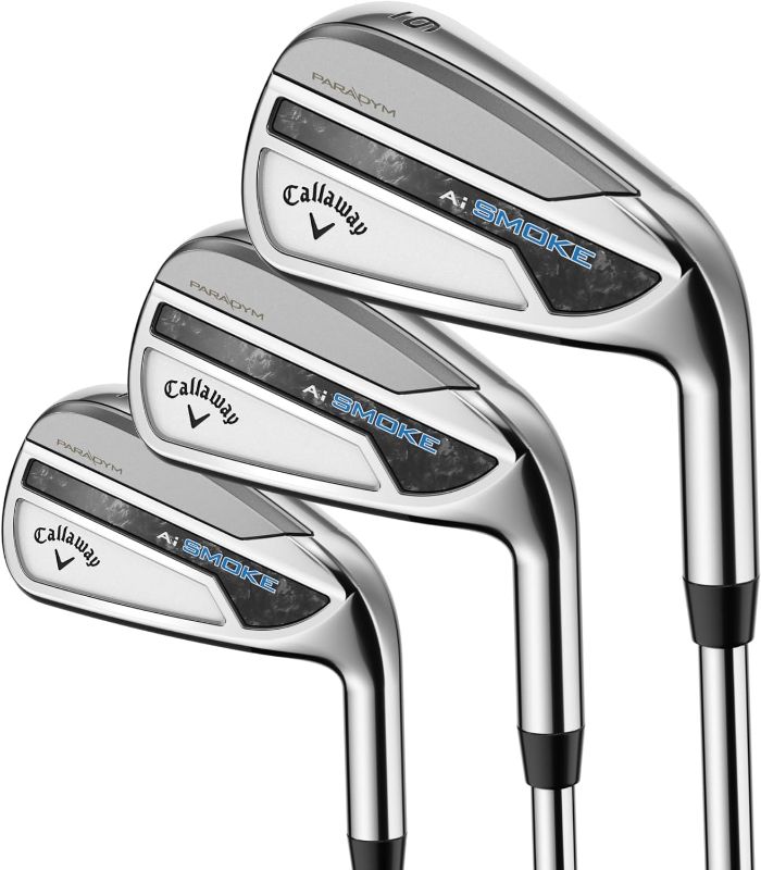 Photo 1 of **SEE NOTES** Callaway Golf Paradym AI Smoke High Launch Iron Set Right Graphite Stiff 5-PW,SW