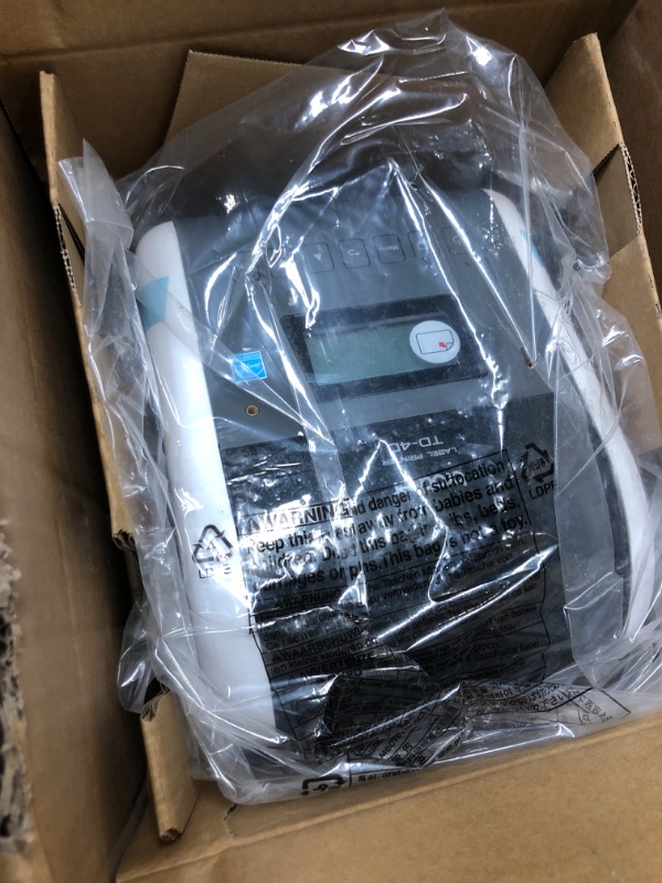 Photo 3 of Brother TD-4550DNWB Desktop Direct Thermal Printer - Monochrome - Label Print - Ethernet - USB - Serial - Bluetooth------------PARTS ONLY ----