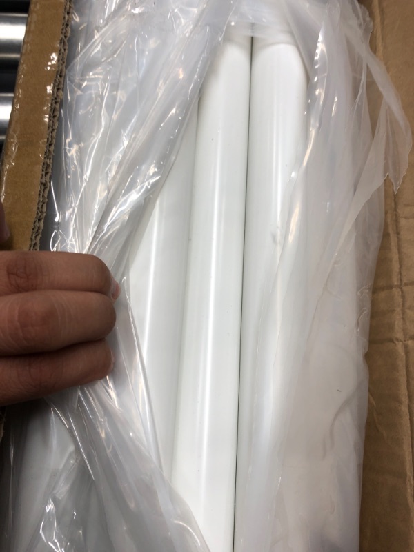 Photo 2 of Sasylvia 20 Pcs 48'' Length PVC Pipe White DIY PVC Projects Sch40 Furniture Grade PVC Pipe for Home, Greenhouse, Garden, Farm, Workshop (1/2 Inch) 20 1/2 Inch